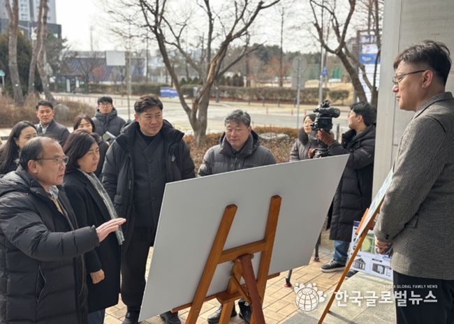 수원특례시의회 도시미래위원회, 탄소중립 그린도시 조성사업 현장방문 실시