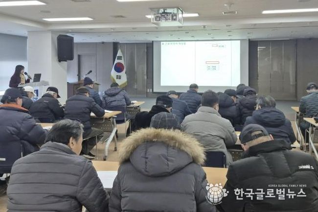 수원시 장안구, 봄철 산림재난대응단 교육 실시