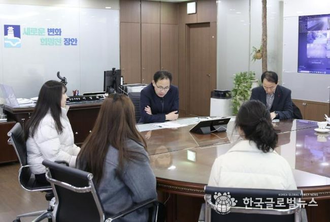 수원시 장안구, 신규 임용 후보자 대상 차담 개최