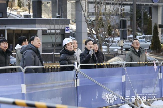 김성제 의왕시장, 의왕푸른초·백운호수중학교 개교 준비 현장 점검