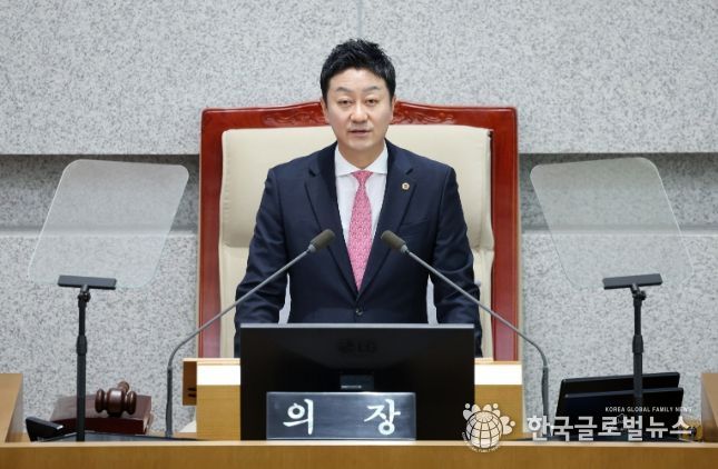 경기도의회 김진경 의장, 제388회 임시회 본회의 개
