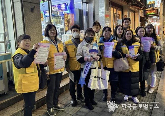 수원시 팔달구 화서1동 청소년지도위원회, 청소년 유해환경 OUT 캠페인 실시