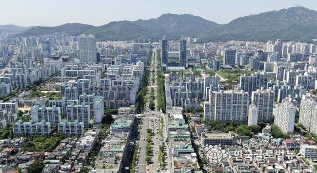 안양 평촌신도시 전경