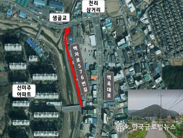 백자로 576번길 위치도