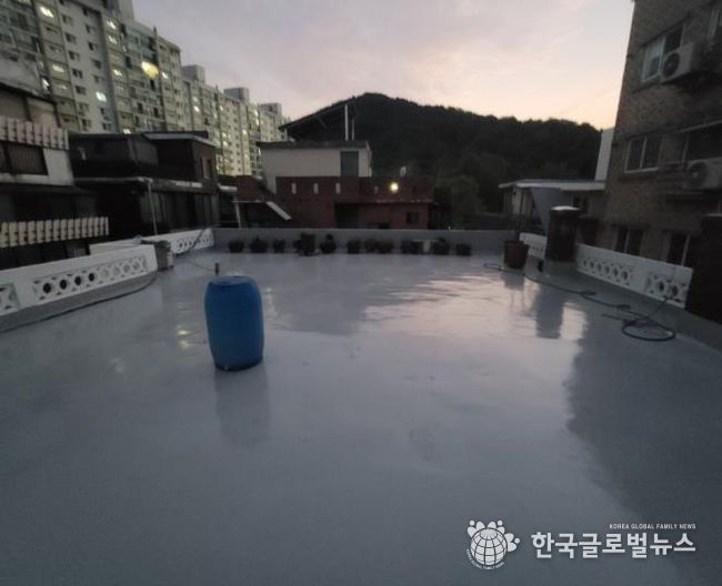 옥상방수(공사후)