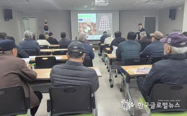 안성시 서부농업기술상담소, 기후변화 대응 고품질 감자 재배 기술 교육 실시