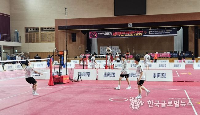 고성군,「제37회 회장기 세팍타크로대회」개최