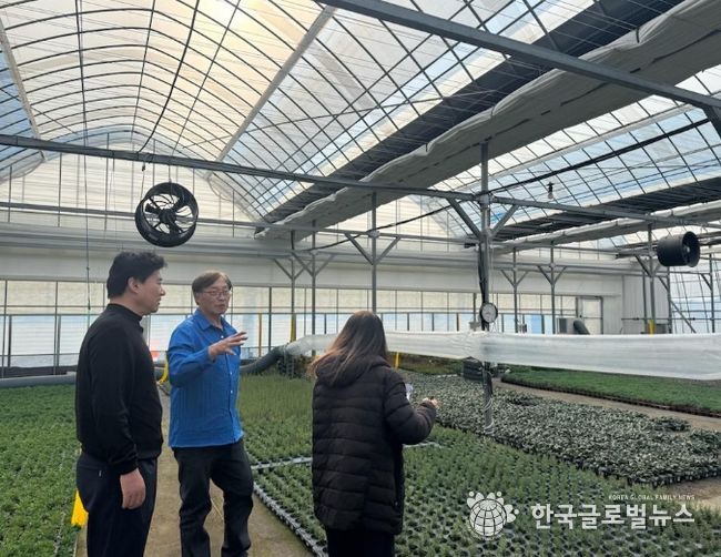 평택시, 국제유가 변동 대응 시설원예 농가 현장점검