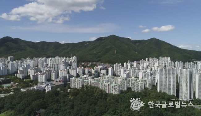 산본신도시 전경