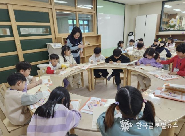 용인특례시 '건강한 돌봄놀이터' 진행 모습