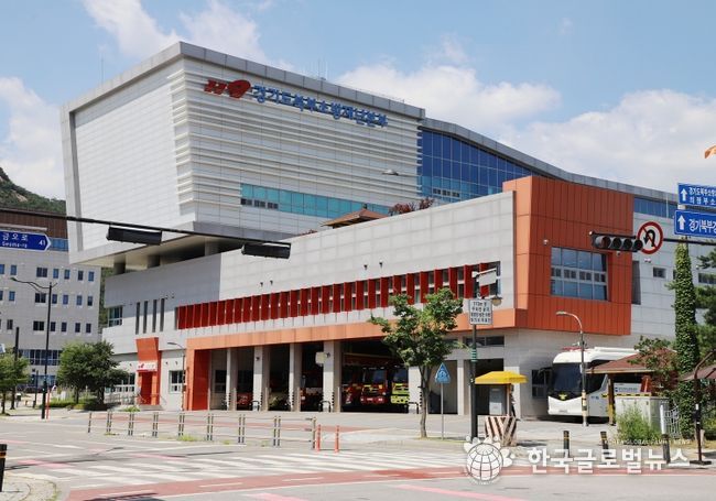 경기도북부소방재난본부 전경.