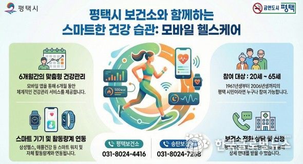 평택시, ‘보건소 모바일 헬스케어’ 본격 가동