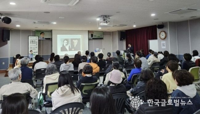 가평군, 강용수 작가 초청 철학 강연 ‘성황’